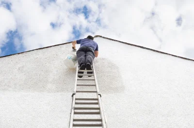 Peinture extérieure à Louchats — façades et ravalement